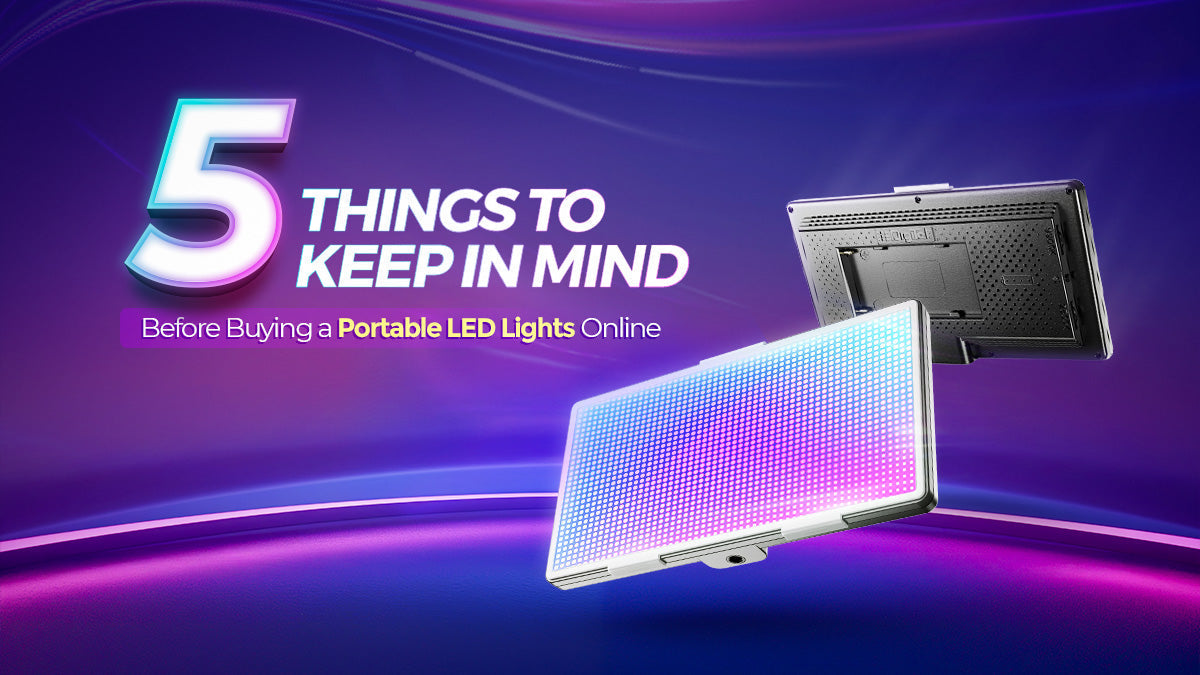 5 Things to Keep in Mind Before Buying a Portable LED Light Online