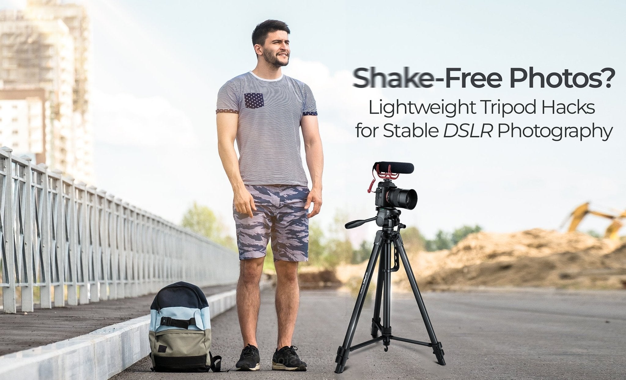 Shake-Free Photos Lightweight Tripod Hacks for Stable DSLR Photography