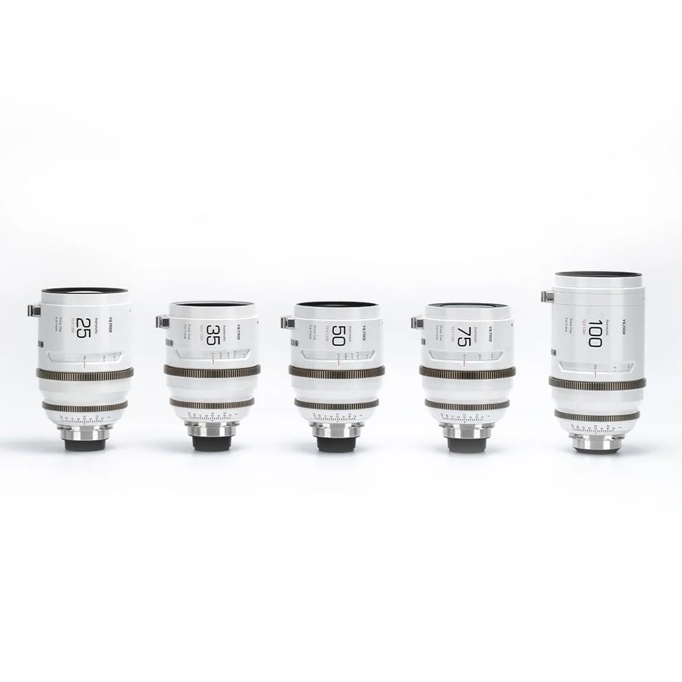 Viltrox EPIC 25mm/35mm/50mm/75mm/100mm 1.33X PL Full-Frame Anamorphic Cine Lens Set