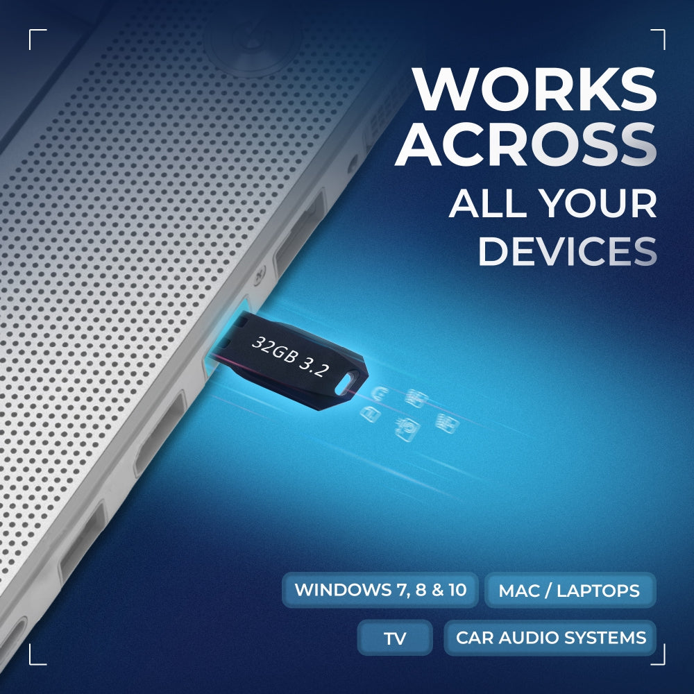 محرك أقراص فلاش USB 3.2 عالي السرعة من ديجيتك (Dud 3.2P 32GB)، سهل الاستخدام، مقاوم للأشعة السينية والمجالات المغناطيسية، هيكل بلاستيكي متين - متوافق مع أنظمة التشغيل ويندوز وماك