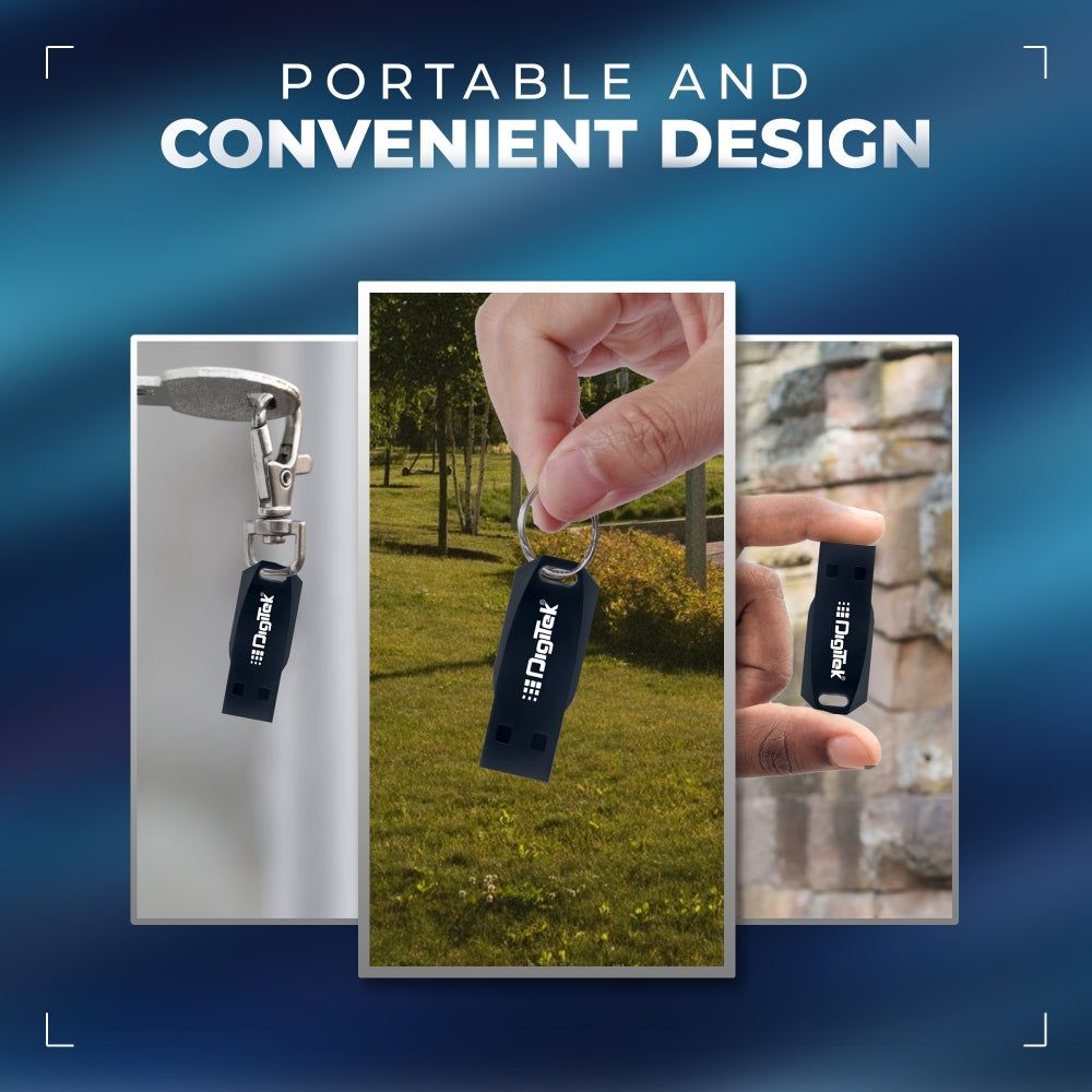 محرك أقراص فلاش USB 3.2 عالي السرعة من ديجيتك (Dud 3.2P 32GB)، سهل الاستخدام، مقاوم للأشعة السينية والمجالات المغناطيسية، هيكل بلاستيكي متين - متوافق مع أنظمة التشغيل ويندوز وماك