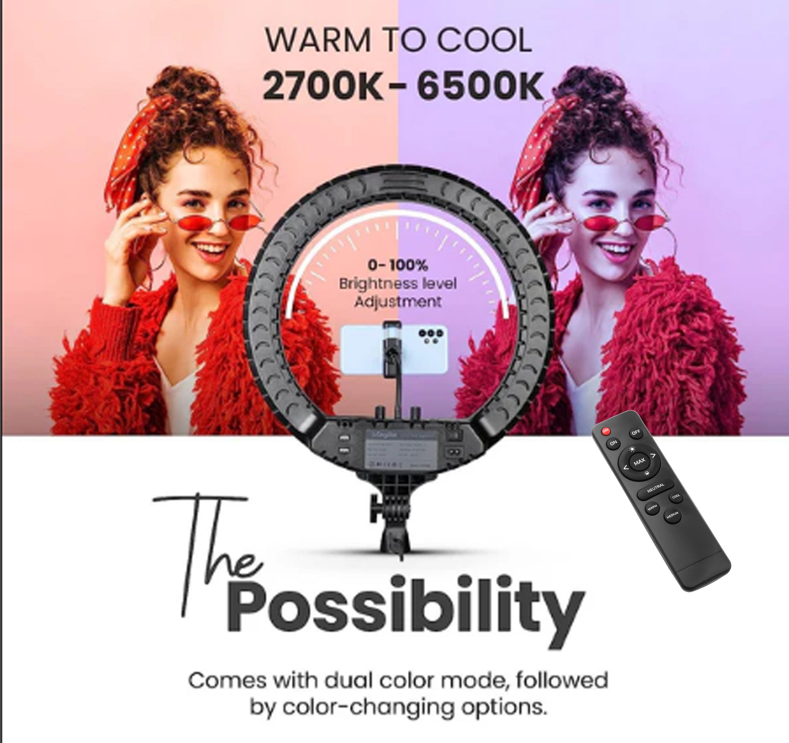 جهاز تحكم عن بعد لإضاءة الحلقة من ديجيتك، متوافق مع موديلات DRL-18RT، DRL-18RTC6، DRL-18RTC9، وDPRL-19RT