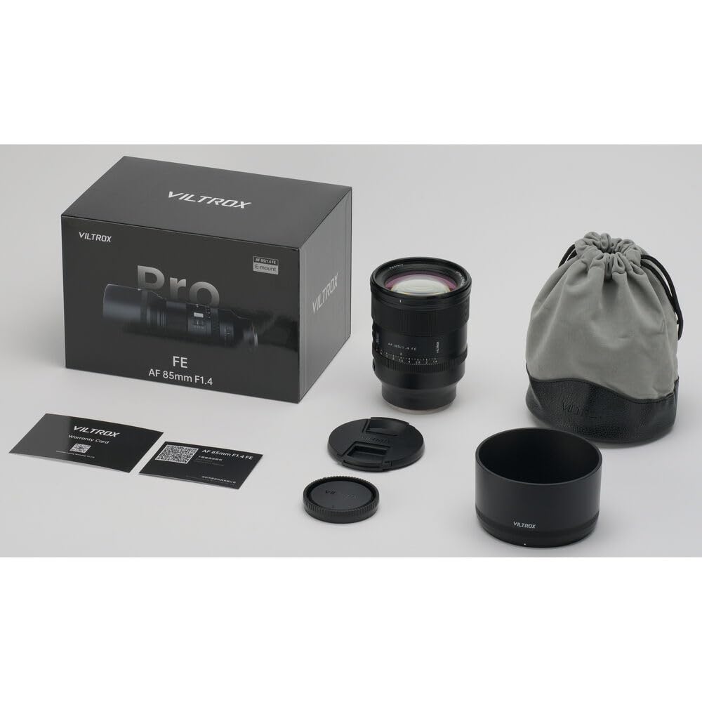 Viltrox AF 85mm F1.4 Pro Full-Frame Lens for Sony E-Mount