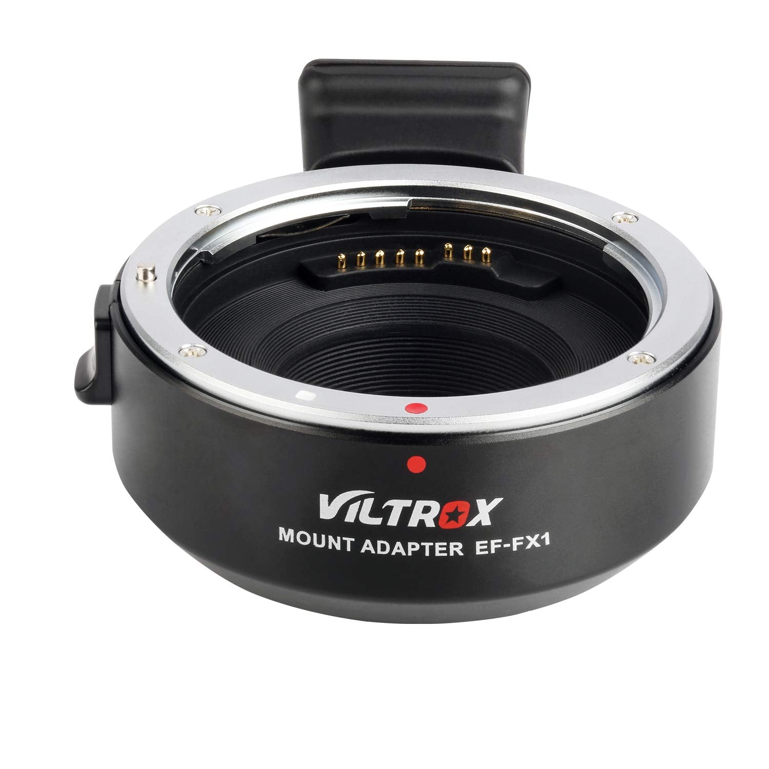 Viltrox EF-FX1 Auto Focus Mount Adapter Built-in Electronic Aperture for Canon EOS Tamron Sigma Lens to Fujifilm FX Mirrorless Camera X-T3 XH1 X-E3 XT20 X-Pro2 X-T2 X-A X-E1 X-M1, Black