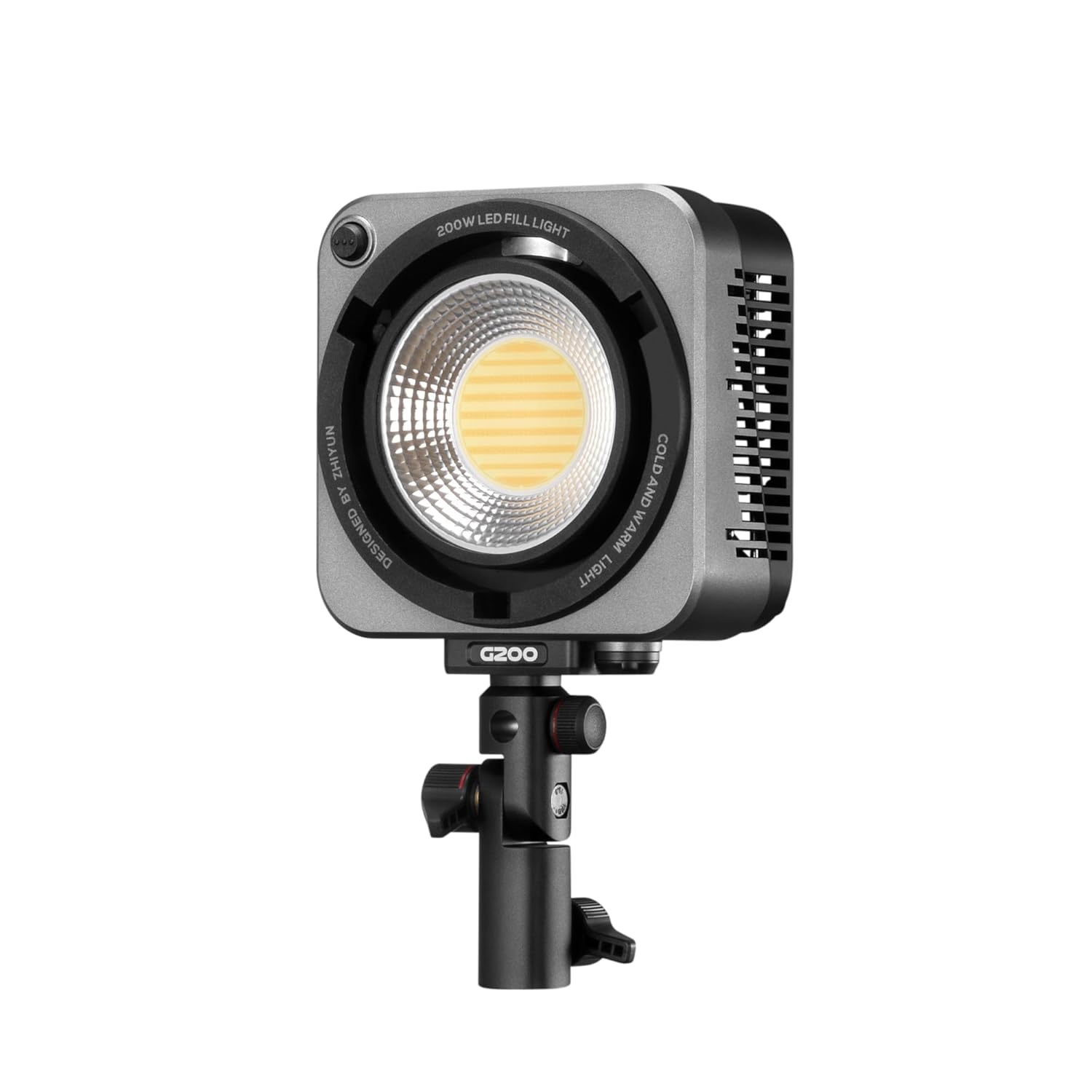 Zhiyun MOLUS G200 LED Video Light, Bowens Mount COB, 2700K-6500K Bi-Color App-Controlled Constant Lighting Photography Continuous Lighting