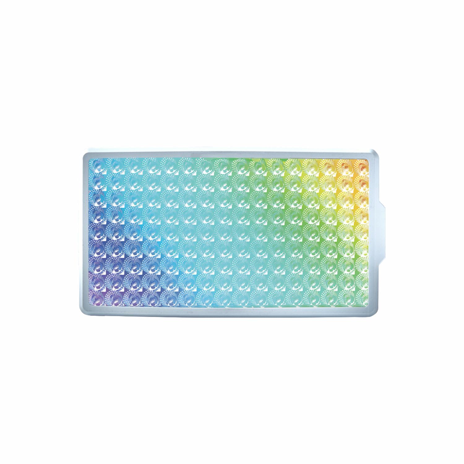 Digitek (LED-D50W RGB) 50W Portable RGB LED Video Light with Hot Shoe Adapter & Soft Diffuser Cover, HSI 0-360, 2700K–7500K CCT, 22 FX Modes, CRI 96+, 2600mAh Battery, for Photo & Videography