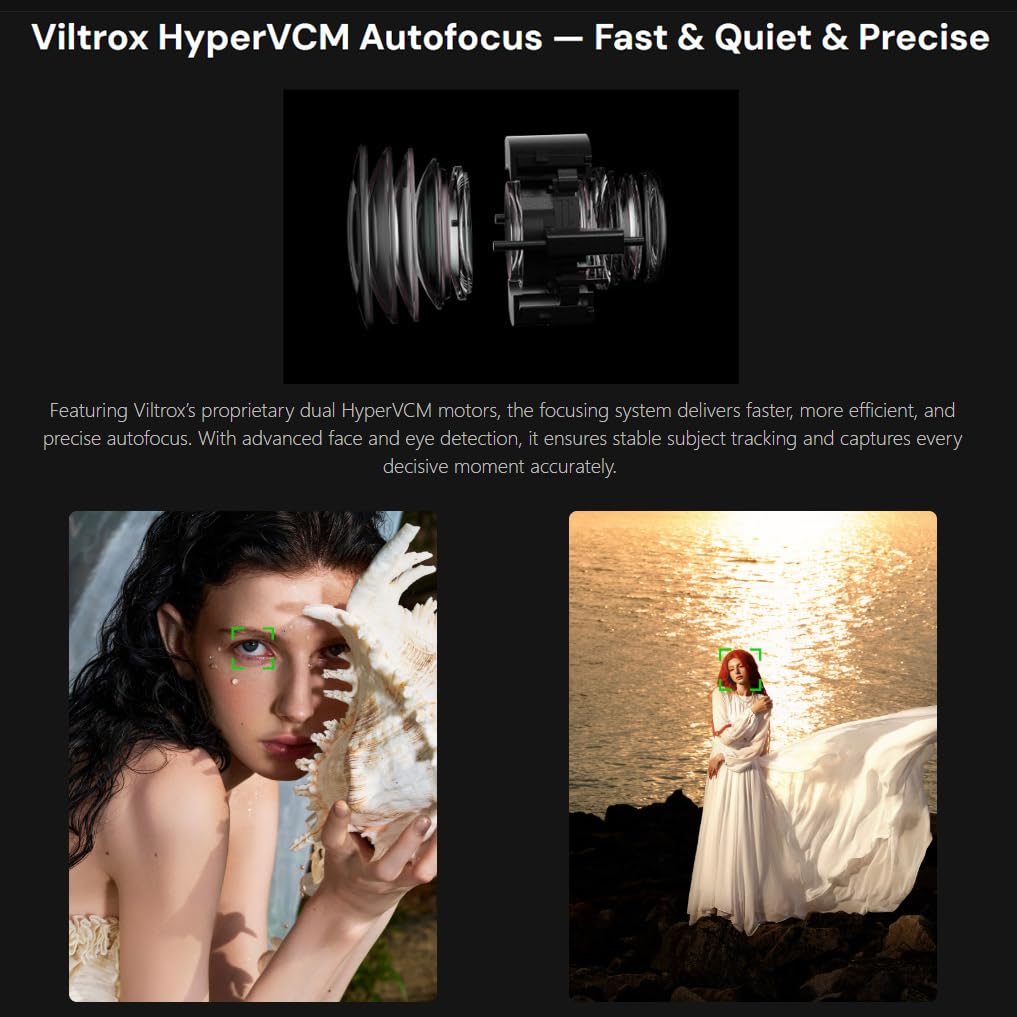 Viltrox AF 85mm F1.4 Pro Full-Frame Lens for Sony E-Mount