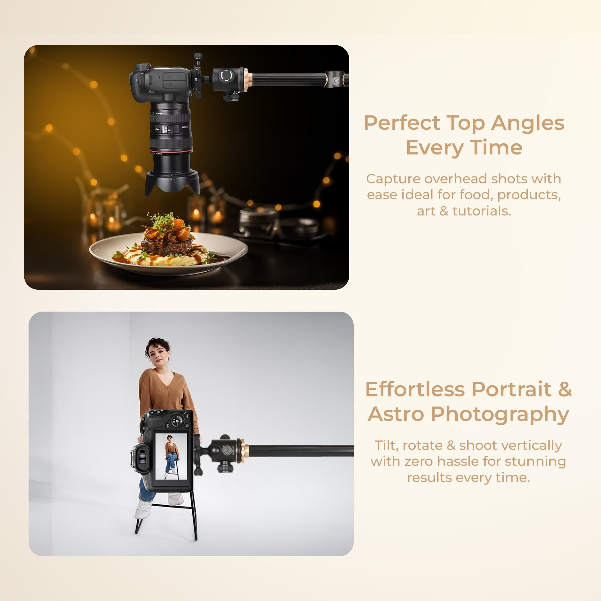 Digitek (DTR 620 BH) Multi-Angle 6ft DV Tripod Cum Monopod, 3-Way Pan & Tilt Head, Central Column for Tabletop & Vertical Shots, 20Kg Max Load, 4-Section Adjustable, Quick Release & Flip Leg Lock