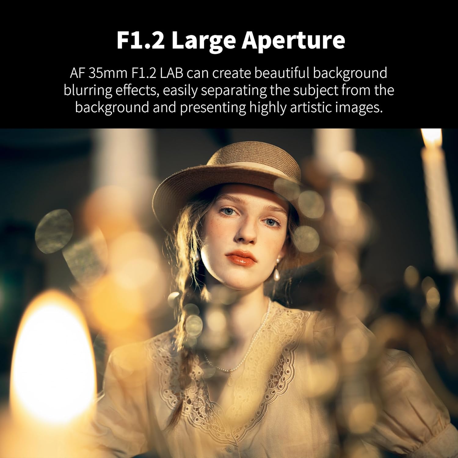 Viltrox AF 35mm F1.2 LAB FE Full Frame Lens for Sony E Mount, Large Aperture Dual Floating Focus 35mm f/1.2 FE HyperVCM Motor