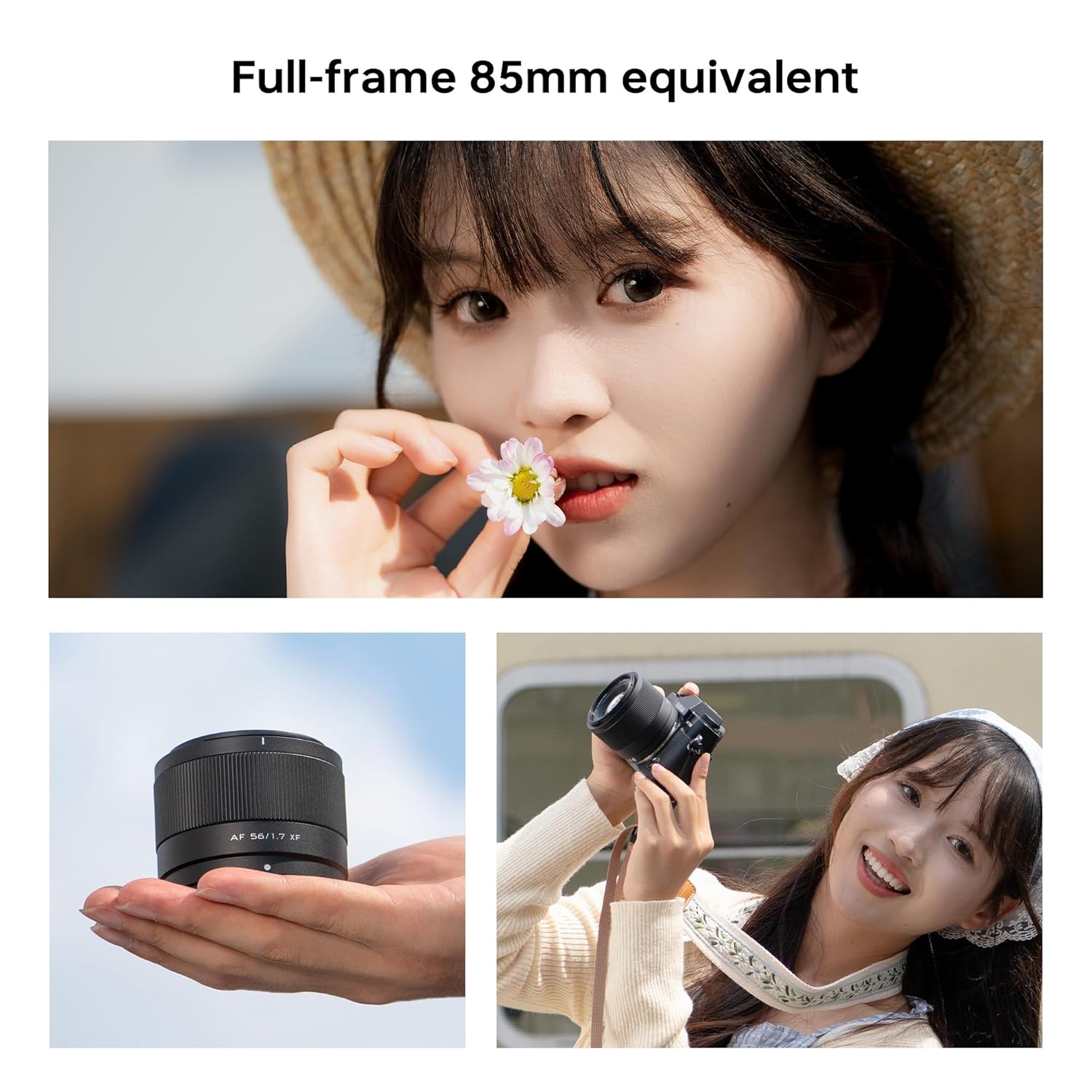 عدسة VILTROX 56mm F1.7 لحامل Fuji X، عدسة 56mm f/1.7 APS-C ذاتية التركيز لكاميرات Fujifilm X-Mount X-T5 X-T4 X-T30 II X-S10 X-T200 X-T30 X-H1 X-H2 X-T3 X-T100