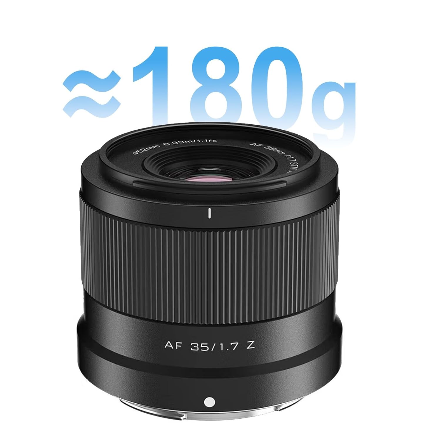 VILTROX 35mm F1.7 f/1.7 Z-Mount Large Aperture APS-C STM Auto Focus Prime Lens for Nikon Z-Mount Z5 Z50 Z50II Z6 Z6II Z7 Z7II ZFC Z30 Z9 Z8 ZF Z6III