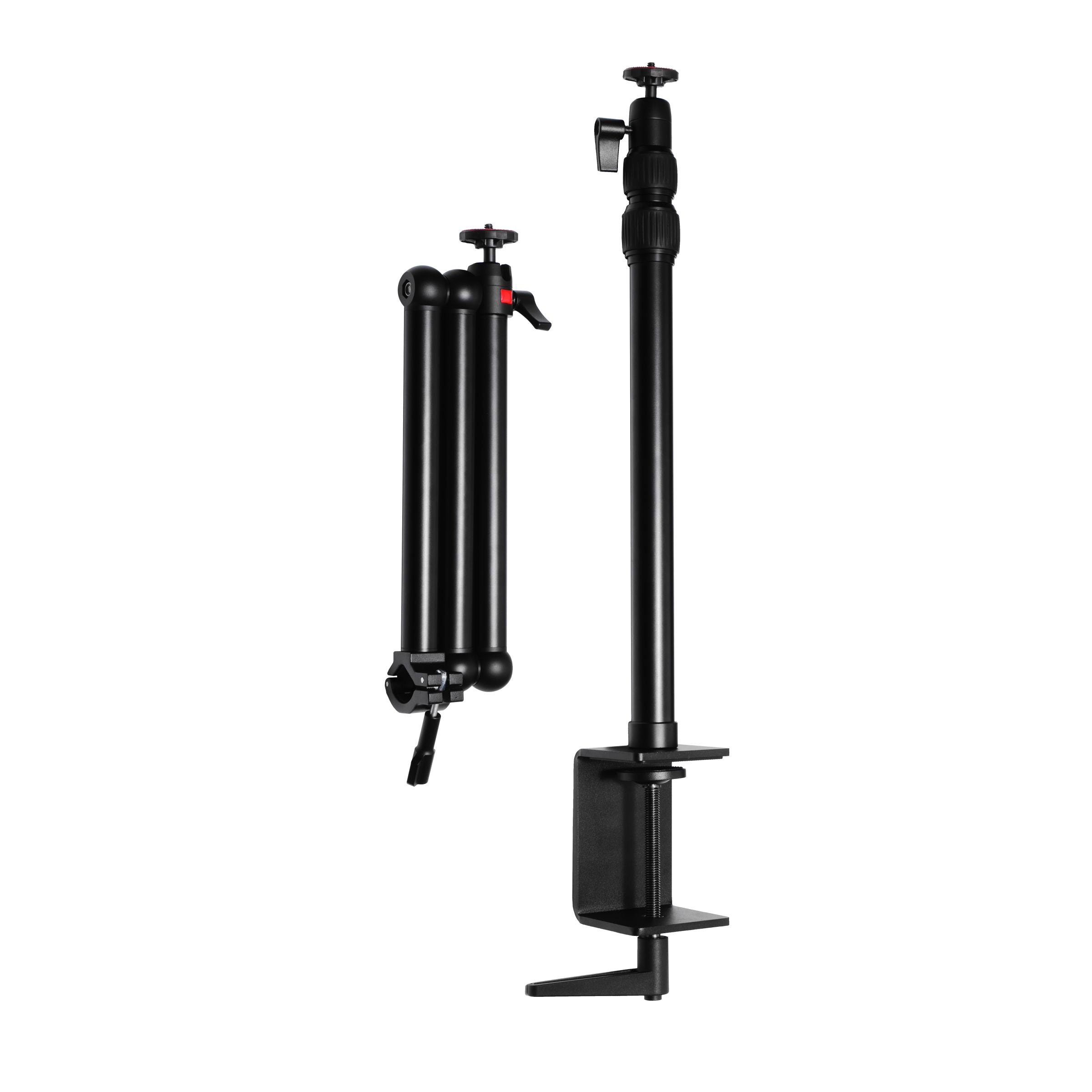 حامل طاولة Digitek (DTMHA 001) مع ذراع تثبيت إضافي للبث المباشر، والفيديو العلوي، وسطح المكتب، وغرفة النوم، ولوح السرير، والمكتب