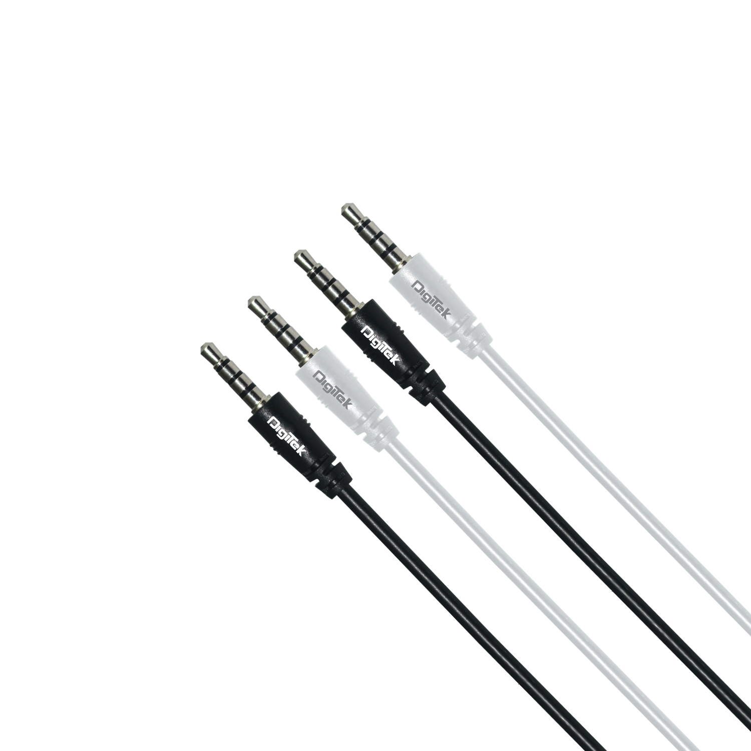 كابل Digitek AUX بطول 1.5 متر، تيار مستمر، AUX للهواتف الذكية (قد يختلف اللون)