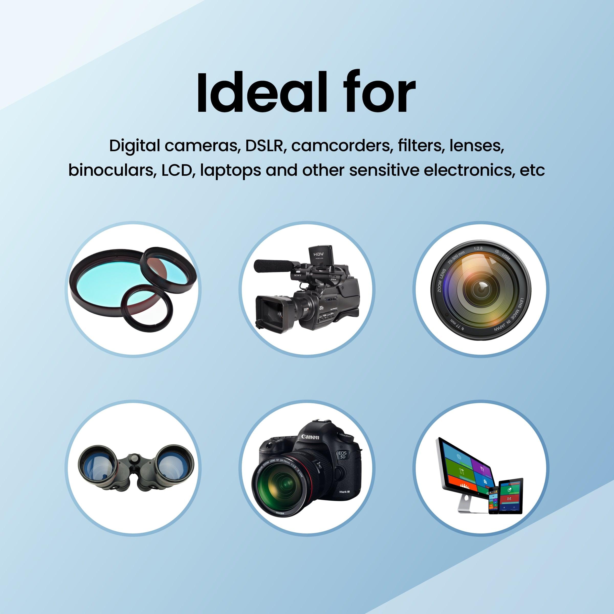 Digitek 7-in-1 Professional Cleaning Teavel Kit DCK-003 idea for Cleaning Lenses, Cameras, Filters, Displays - Digitek