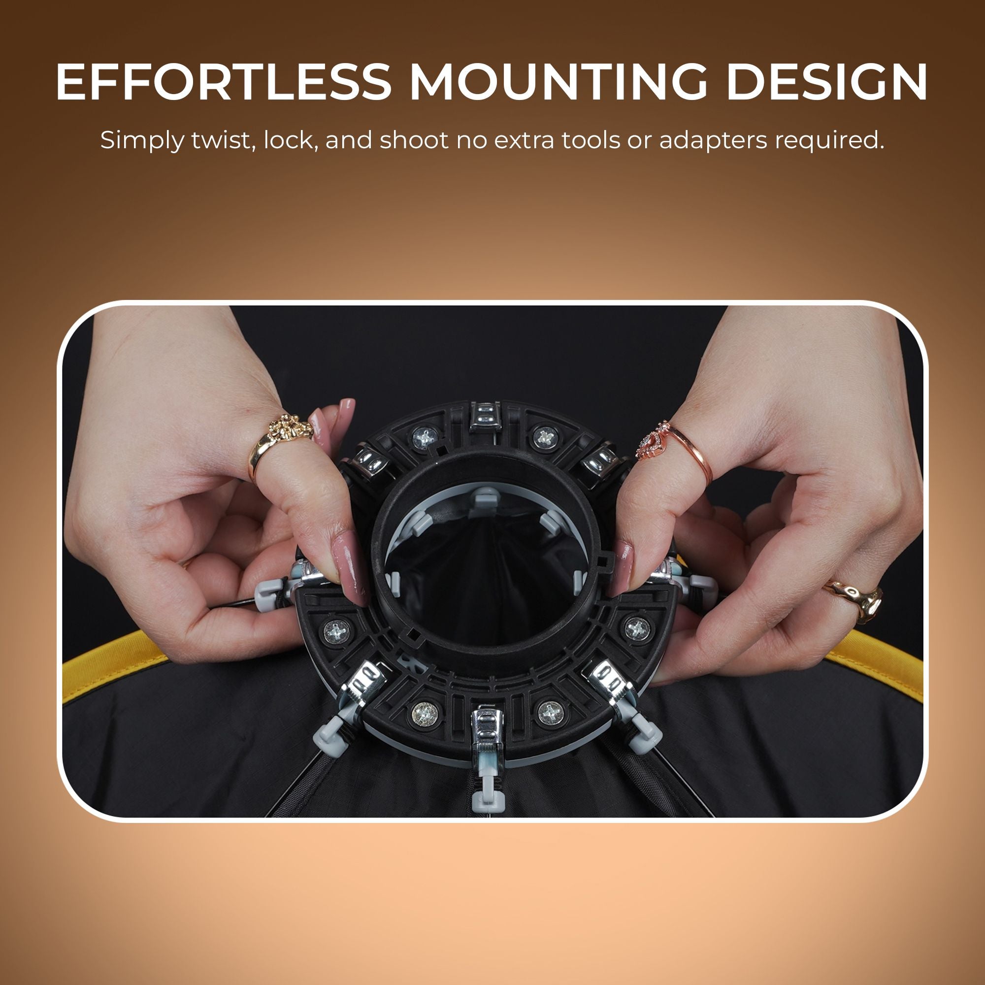 صندوق إضاءة ناعمة Digitek (DSB 60cm Mini) مقاس 60 سم مع حامل Mini Bowens