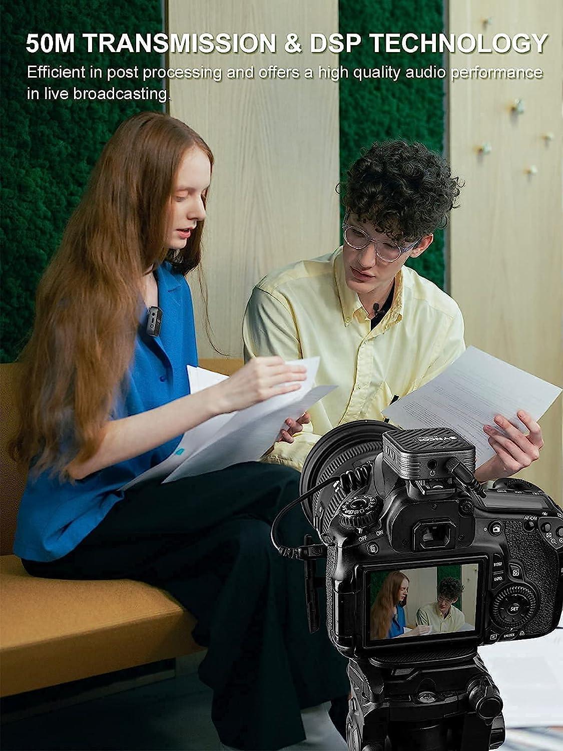 SYNCO (G1 A2) 2-Person Digital Wireless Microphone System (2.4 GHz) - Digitek