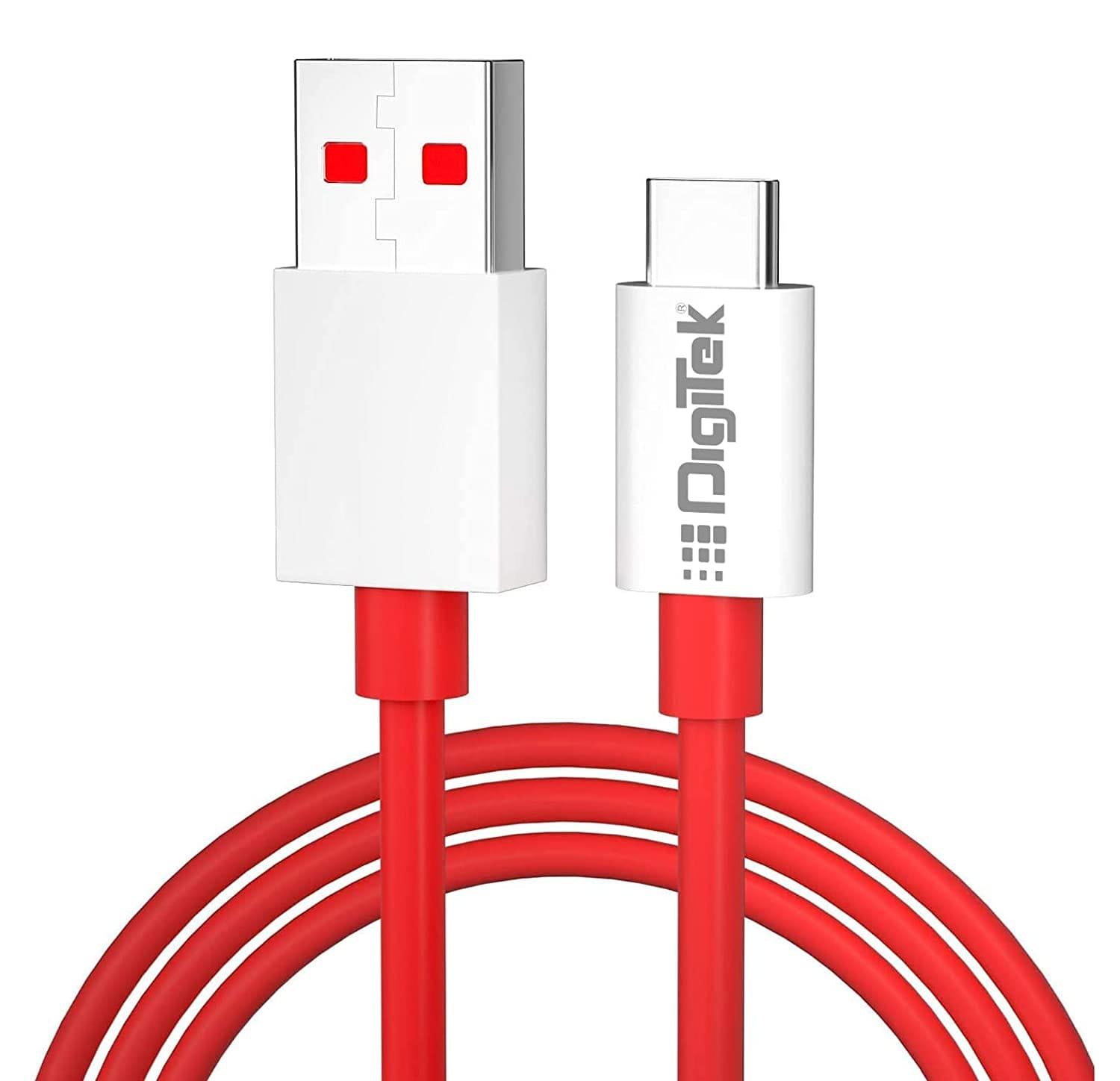 Digitek WARP/Dash Charge Type C Data Cable 1 Meter (DC 1M C OP) - Digitek