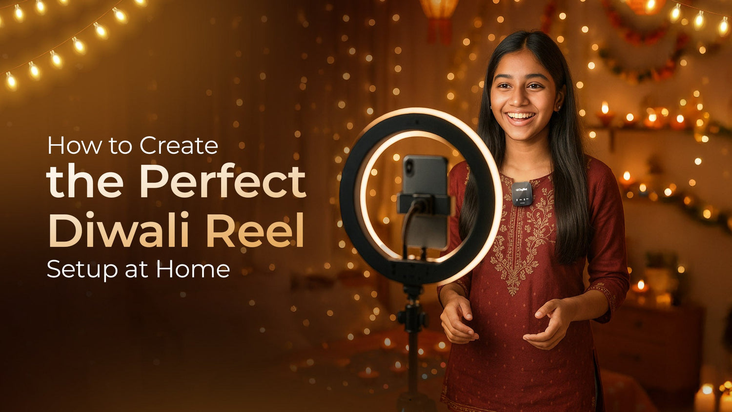 How to Create the Perfect Diwali Reel Setup at Home