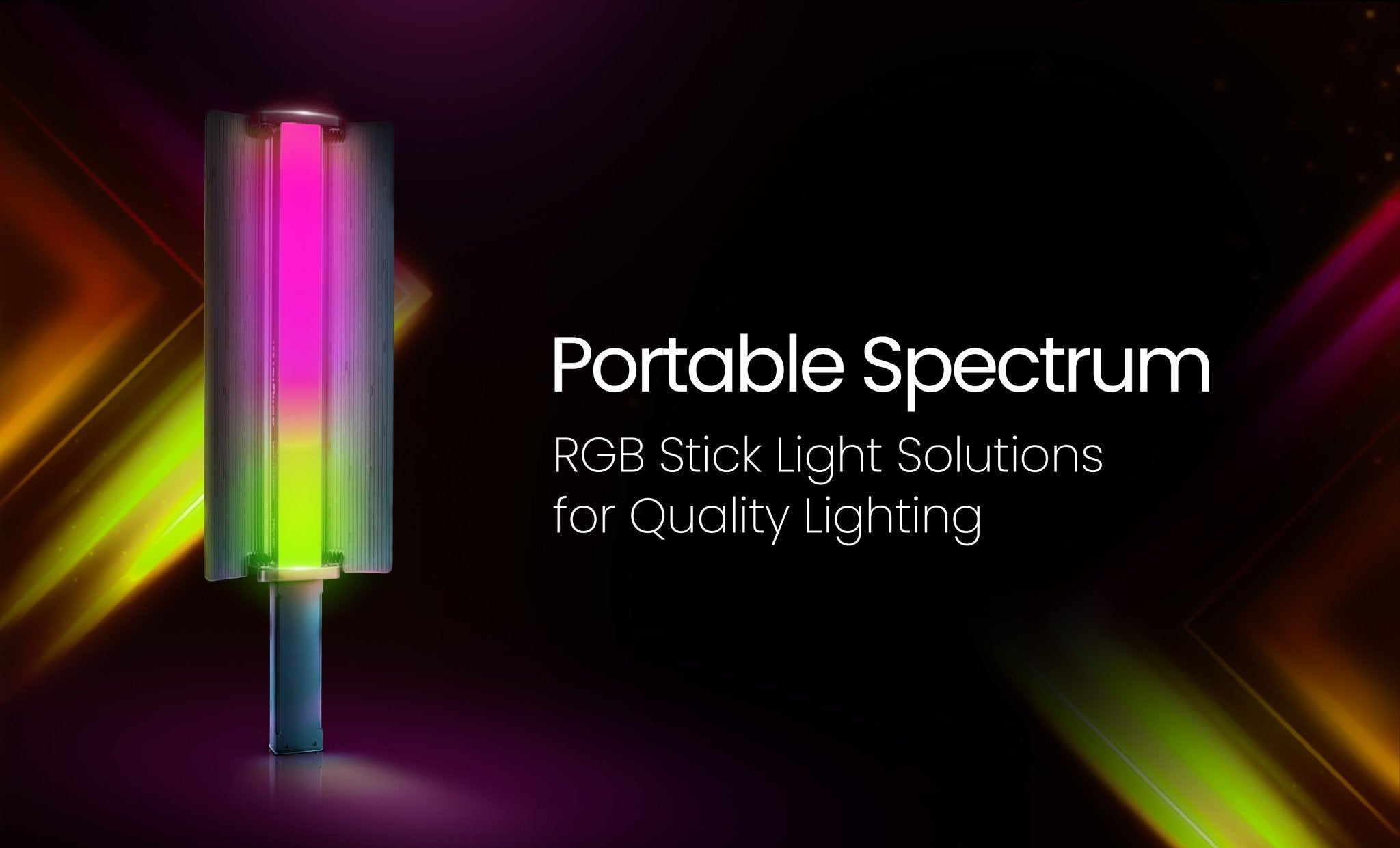 Portable Spectrum RGB Stick Light Solutions for Quality Lighting