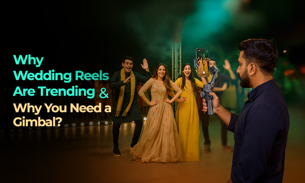 Why Wedding Reels Are the Hottest Trend - and Why You Need a Gimbal