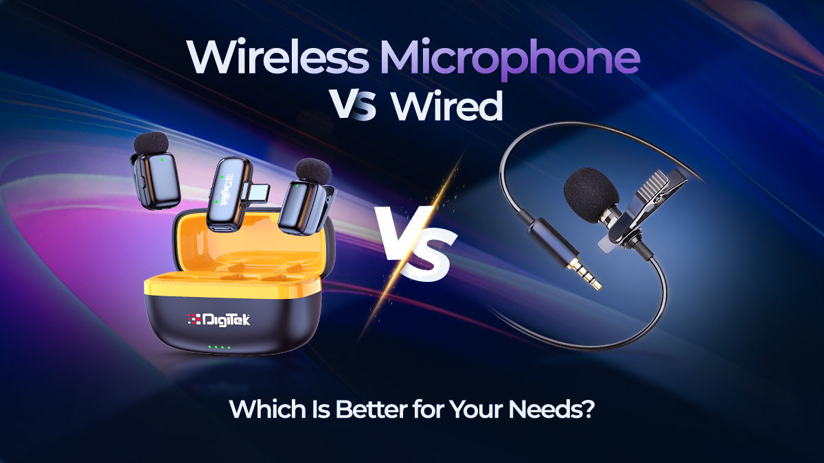 Wireless Microphone vs. Wired: Which Is Better for Your Needs?