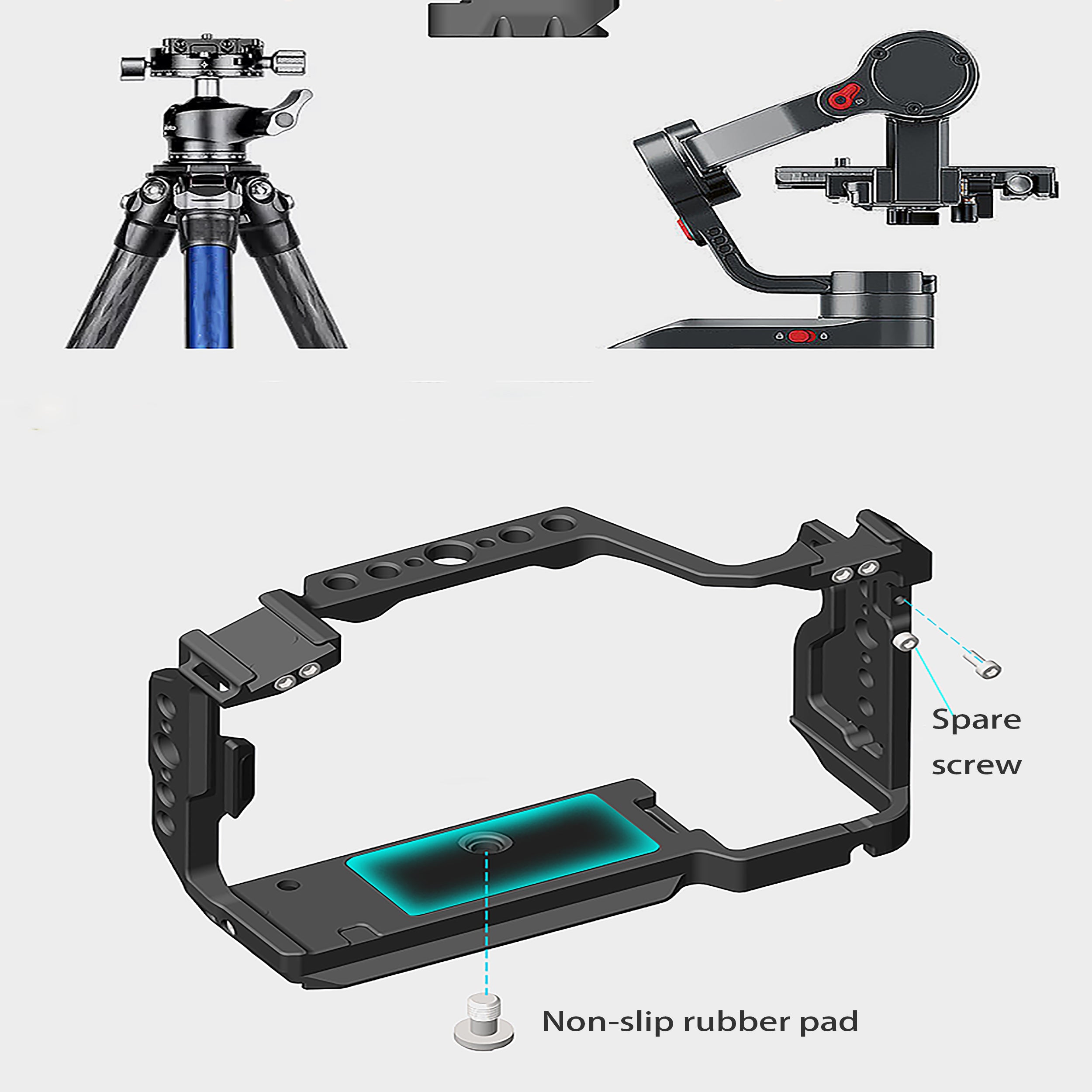 Digitek Camera Cage Kit for Sony A7CII / A7CR