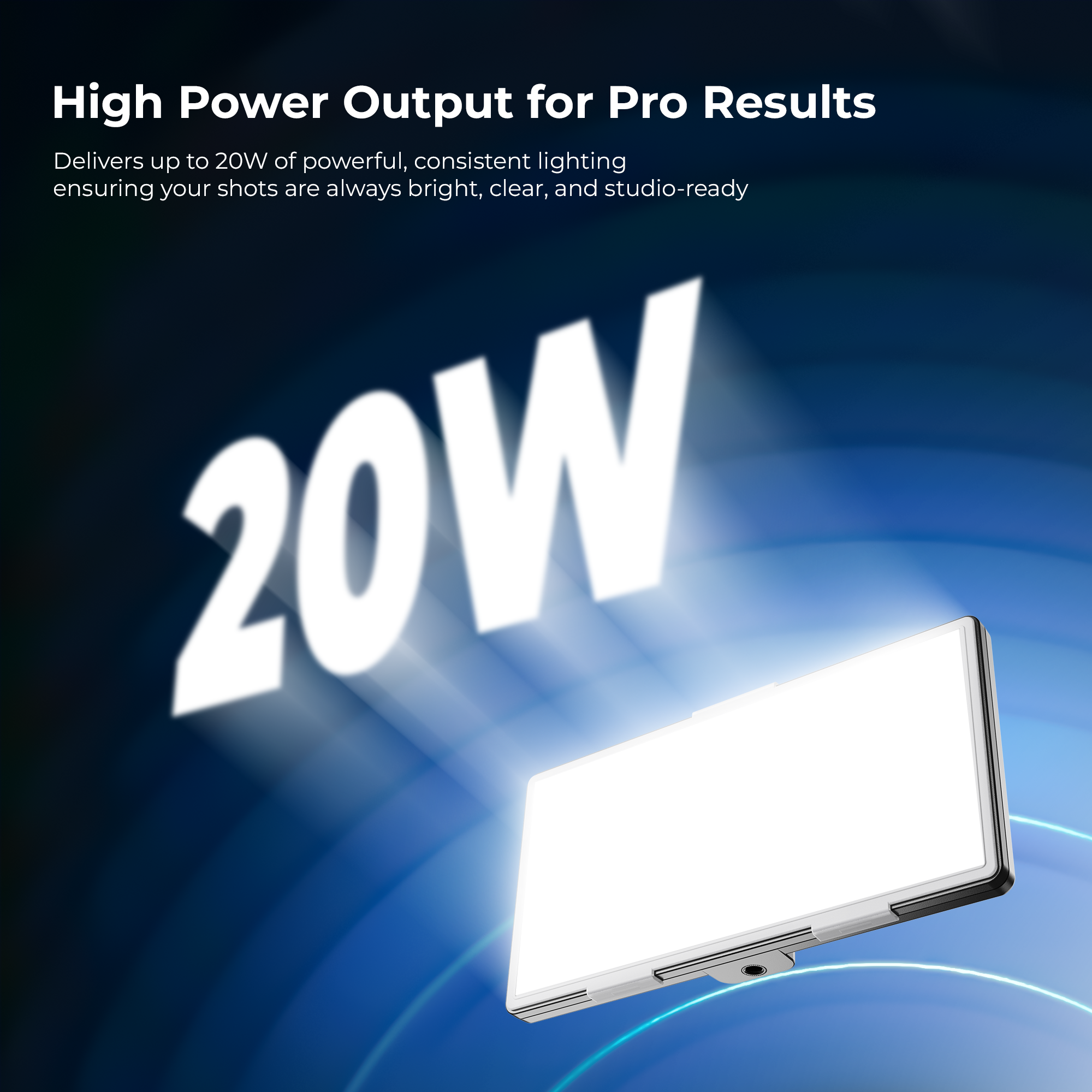 Digitek (LED-D432 RGB) Portable RGB LED Video Light LED-D432 RGB (Battery Not Included)