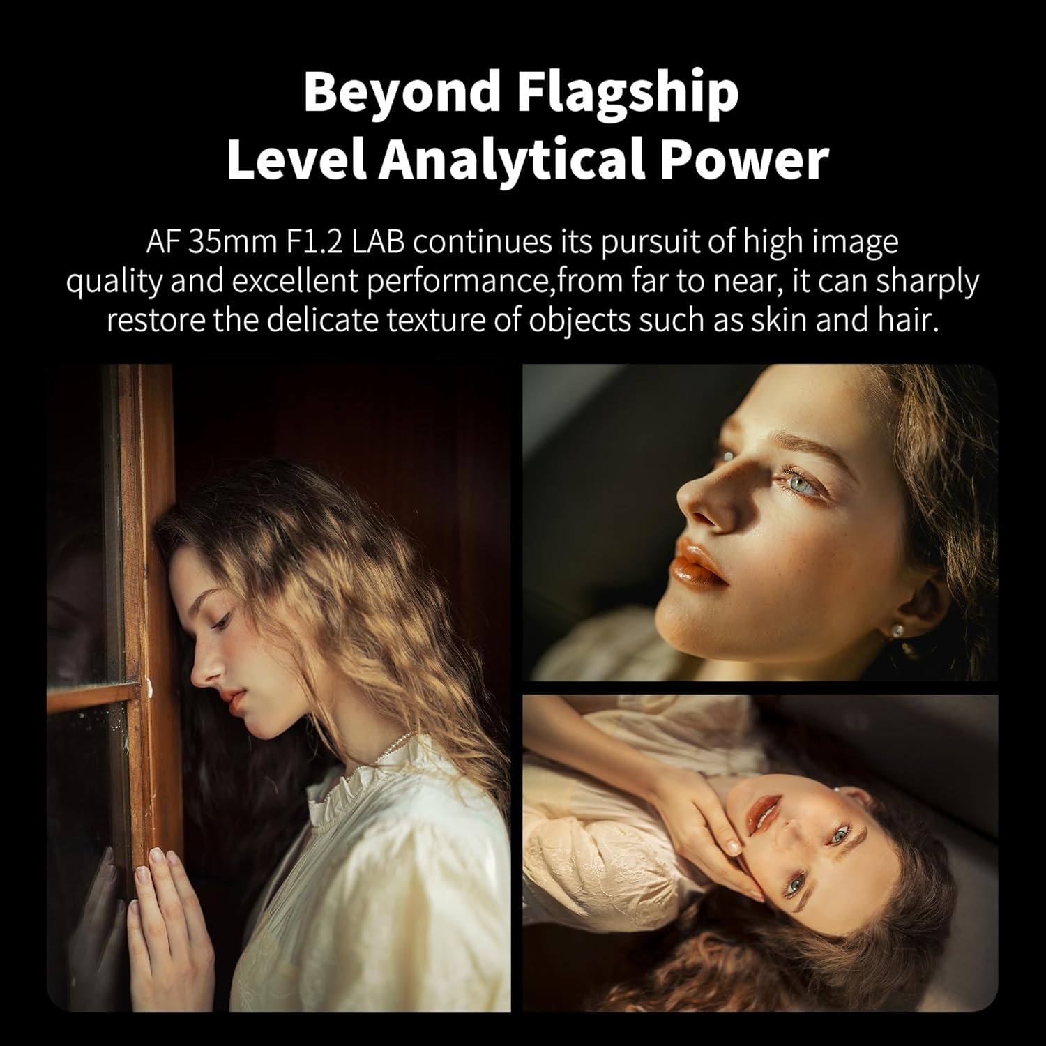 Viltrox AF 35mm F1.2 LAB FE Full Frame Lens for Sony E Mount, Large Aperture Dual Floating Focus 35mm f/1.2 FE HyperVCM Motor