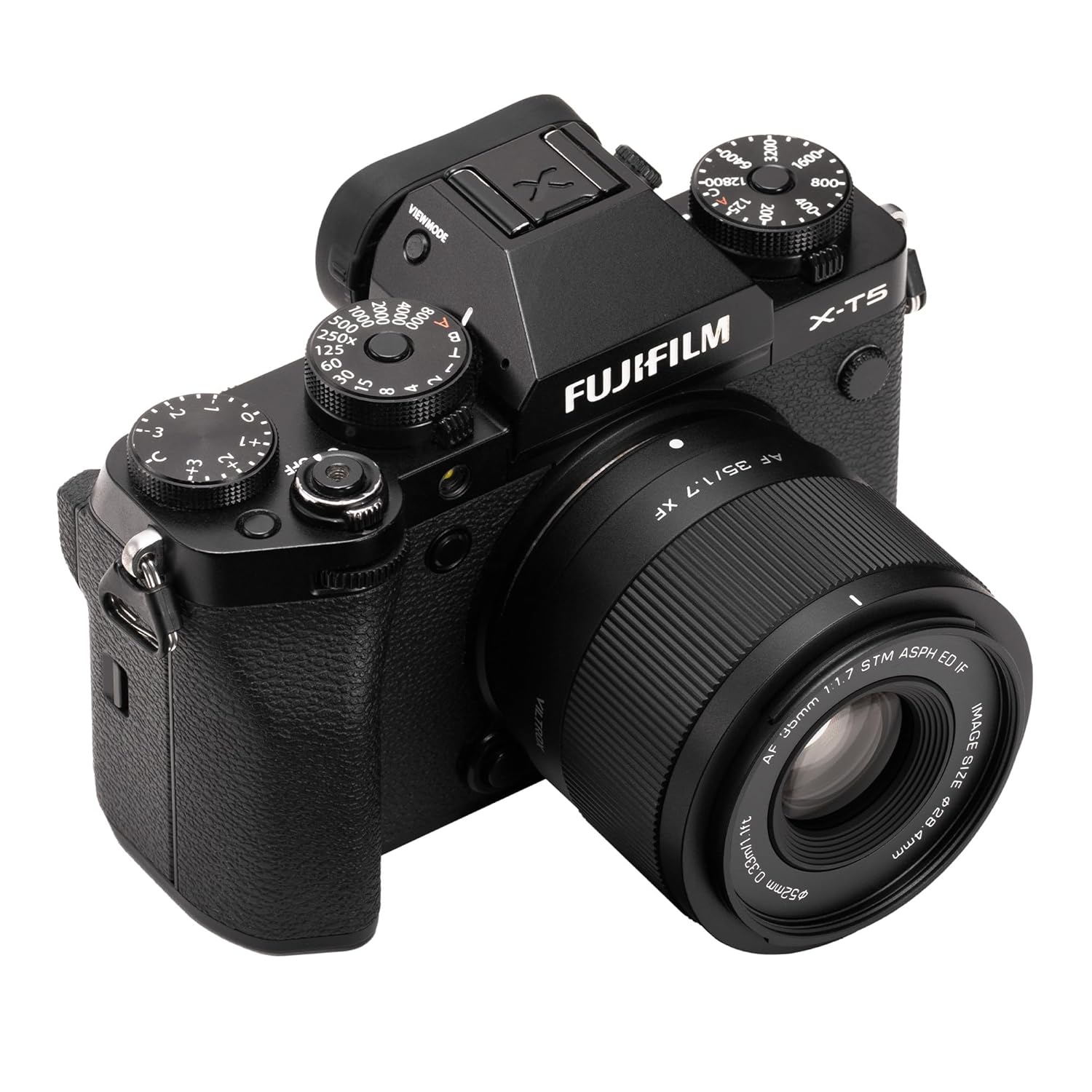 VILTROX AF 35mm F1.7 Auto Focus Lens for X-Mount Cameras, APS-C for X-T30 II X-S10 X-T200 X-A10 X-E4 X-Pro3 Series Cameras Black