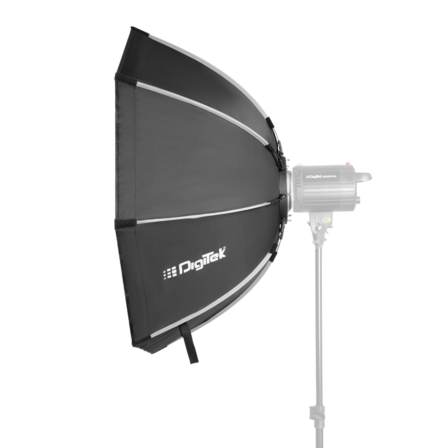 Digitek (DSB 095) Professional 95cm Octagonal Softbox, High-Density Reflective Nylon, Lightweight & Foldable, Includes Soft Box, Diffuser & Carry Bag, Compatible with All Flash Speedlight's - Digitek