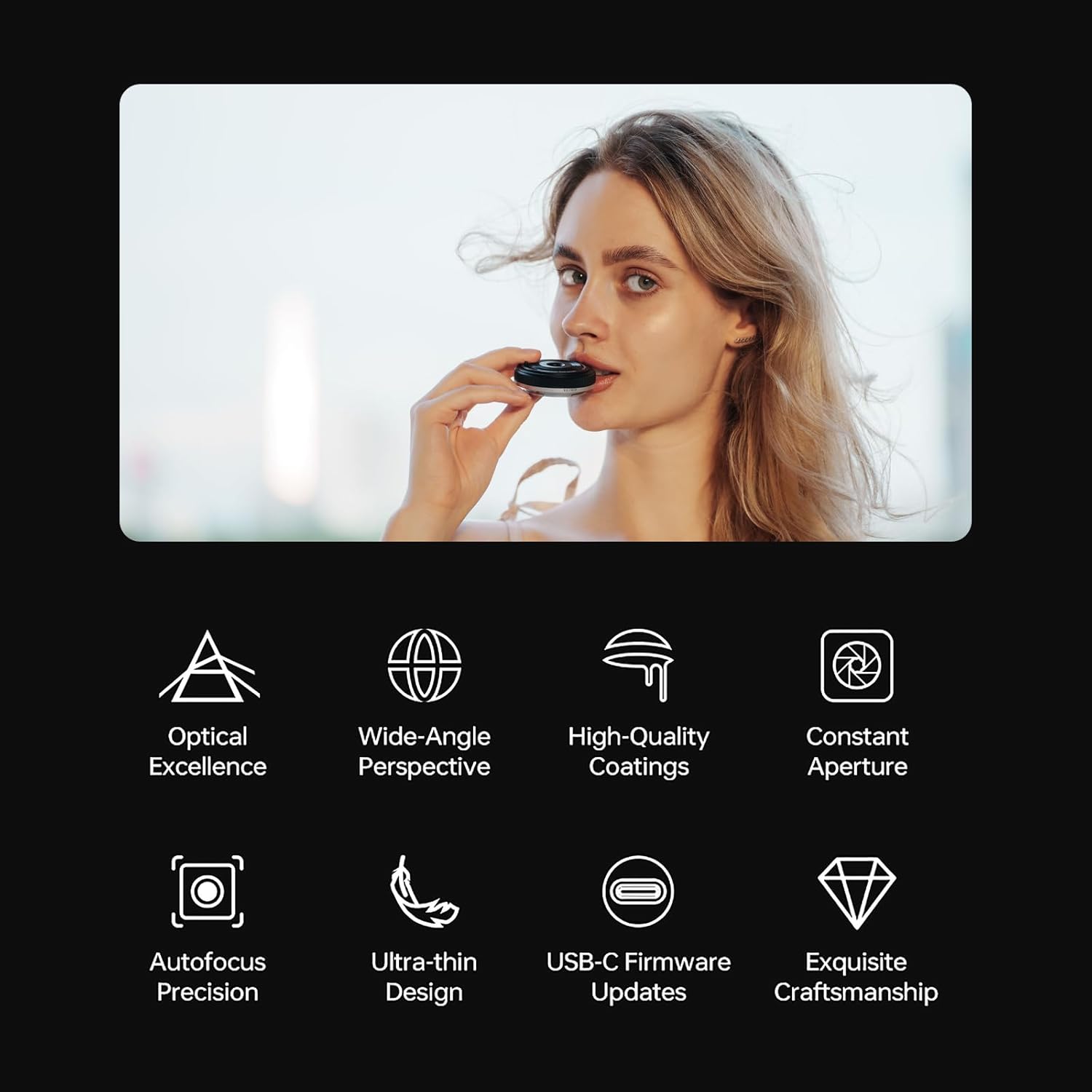 VILTROX 28mm F4.5 Lens for Sony E Mount Full Frame Auto Focus Fixed Aperture Ultra Thin Lens