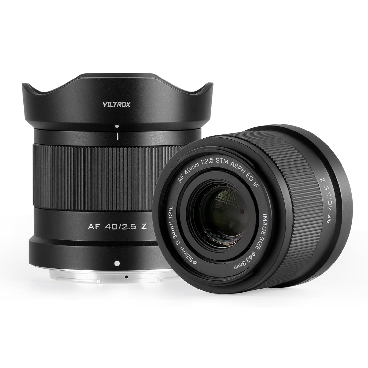 VILTROX 40mm F2.5 Z Mount Camera Lens, 40mm f/2.5 Z-Mount Full Frame Prime Lens Wide Angle Lens Fits for Nikon Z Mount Camera Z8 Z9 Z6 Z7 Z6 II Z7 II Z5 Z5 II