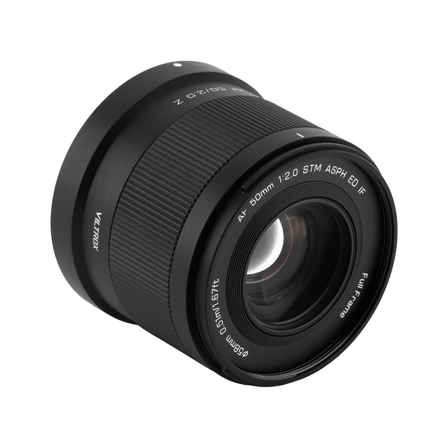 VILTROX 50mm F2 Full Frame Lens for Nikon Z, AF 50mm f/2 Z Standard Prime Large Aperture Lens for Nikon Z Mount, Z Ultra-Compact z Mount Lens for Z8 Z9 Z6 Z7 Z6 II Z7 II Z5 Z50 ZF Z30
