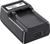 Digitek (DUC 021 ENEL14) High-Speed Li-ion Battery Charger for ENEL 14, Compatible with Canon, Nikon, Olympus, Panasonic, and Fujifilm Cameras, AC Input 110-240V, USB Output, LCD Charging Display