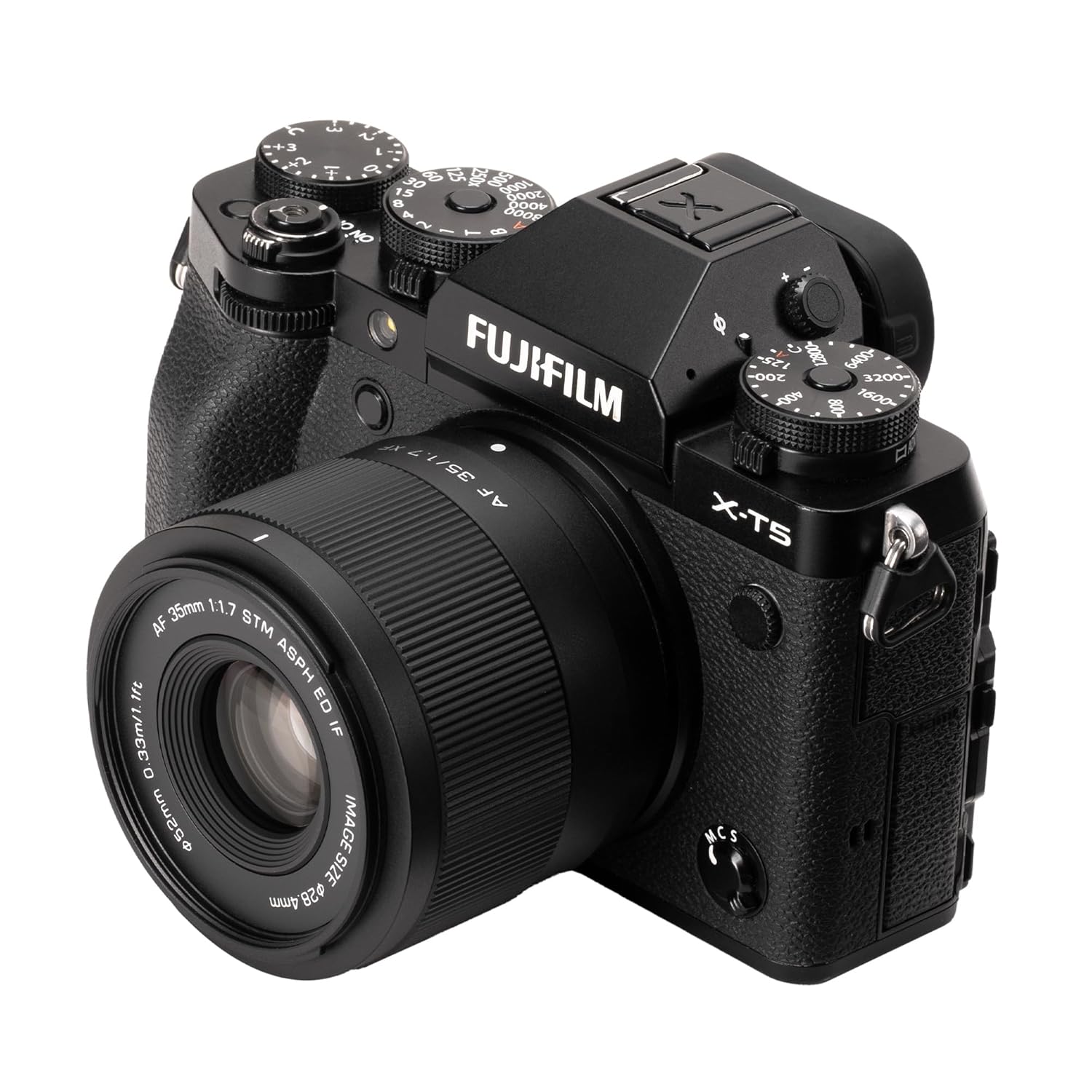 VILTROX AF 35mm F1.7 Auto Focus Lens for X-Mount Cameras, APS-C for X-T30 II X-S10 X-T200 X-A10 X-E4 X-Pro3 Series Cameras Black