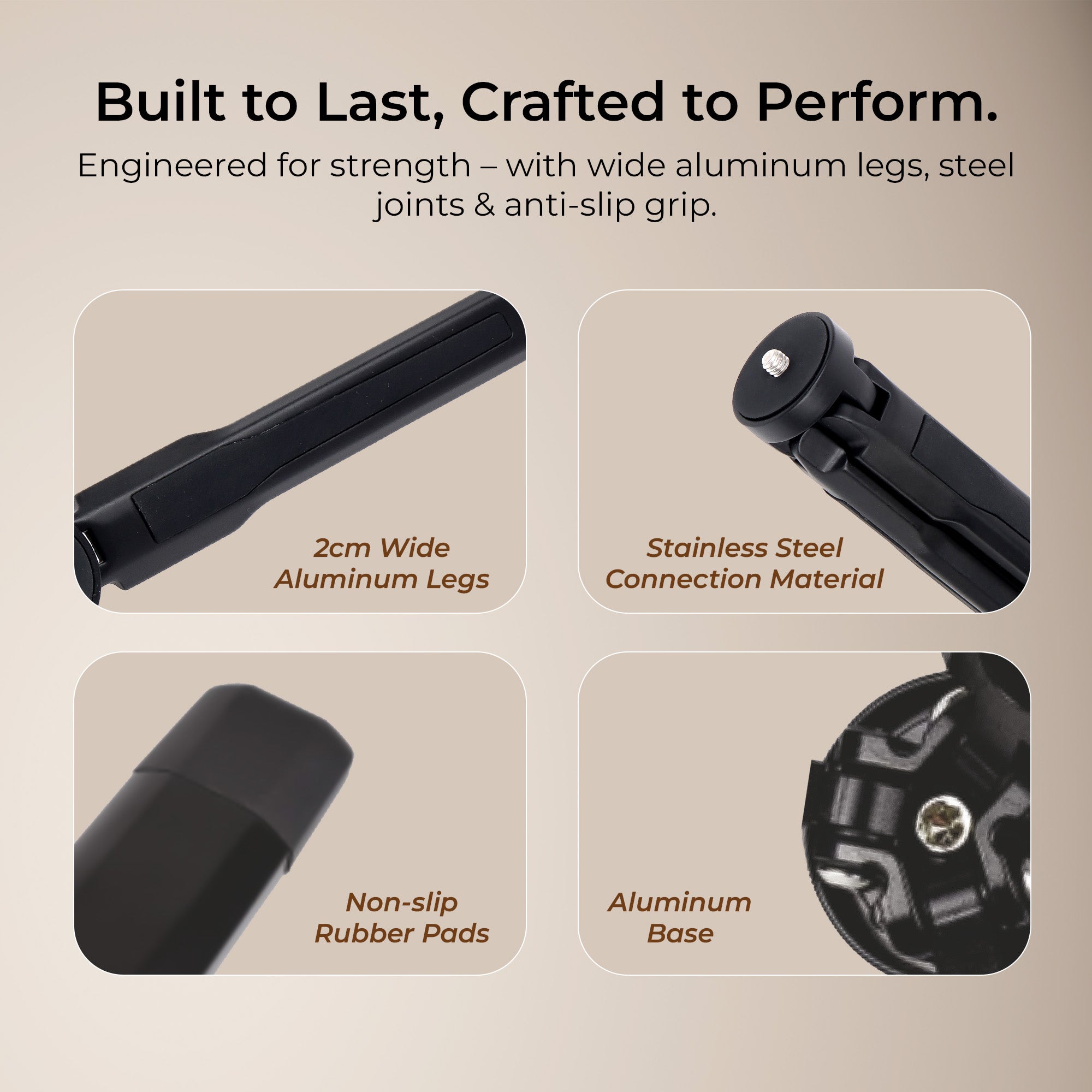 Digitek 3-LEG Gimbal Stand – Stable Support for Your Camera Gear (DGT-001)