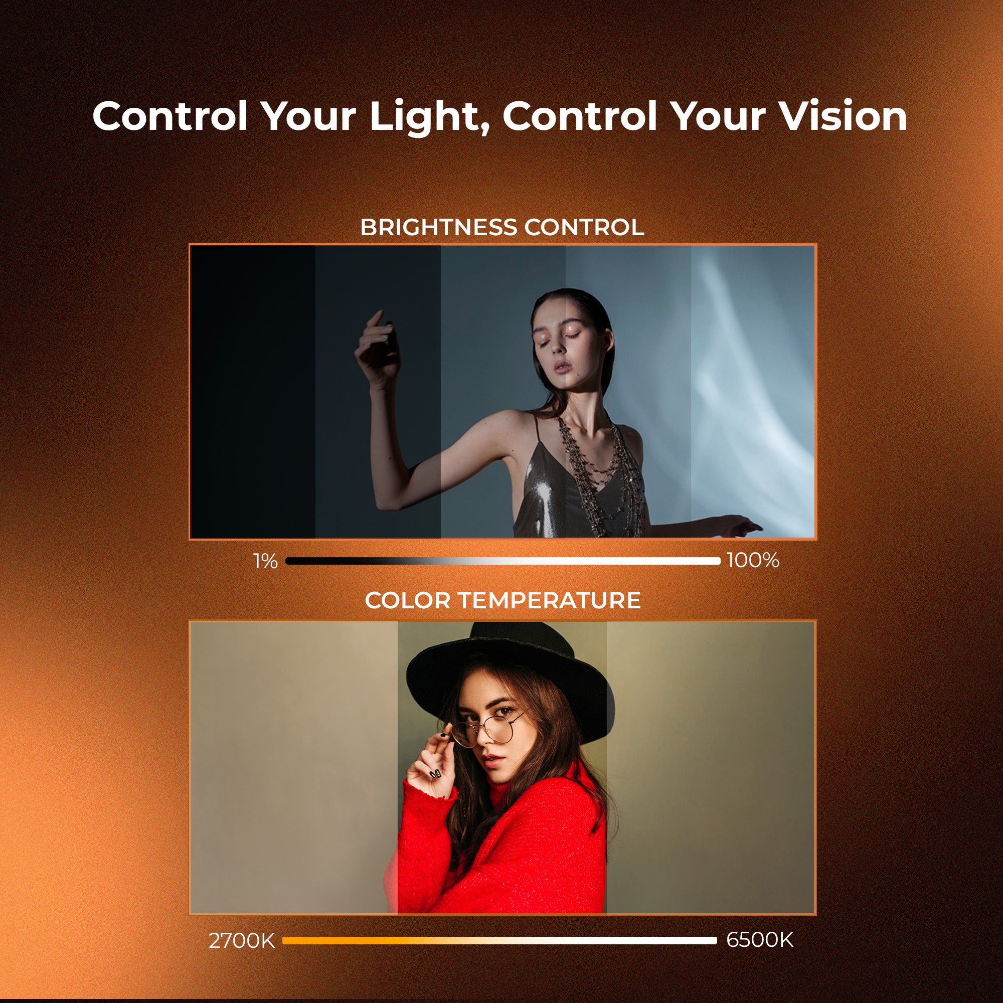 Digitek (DCL 400W Combo) 300W Bi-Color COB LED Continuous Light with Reflector, Remote/App Control, 2700K–6500K CCT, 0–100% Dimming, 18750LM Output, CRI 95, 12 FX Modes, Bowens Mount Studio Light