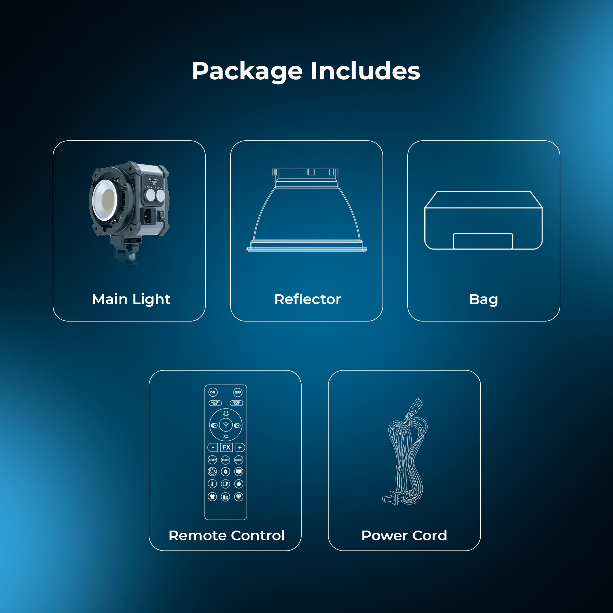 Digitek (DCL 250 WBC DC) 200W Bi-Color Continuous LED Video Light