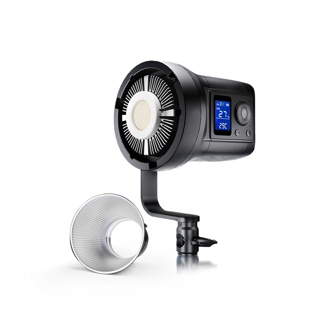 Digitek DCL-100WBC DC Combo Bi Color Continuous AC/DC LED Light DCL-lOOWBC DC Combo with 18 CM Reflector - Digitek