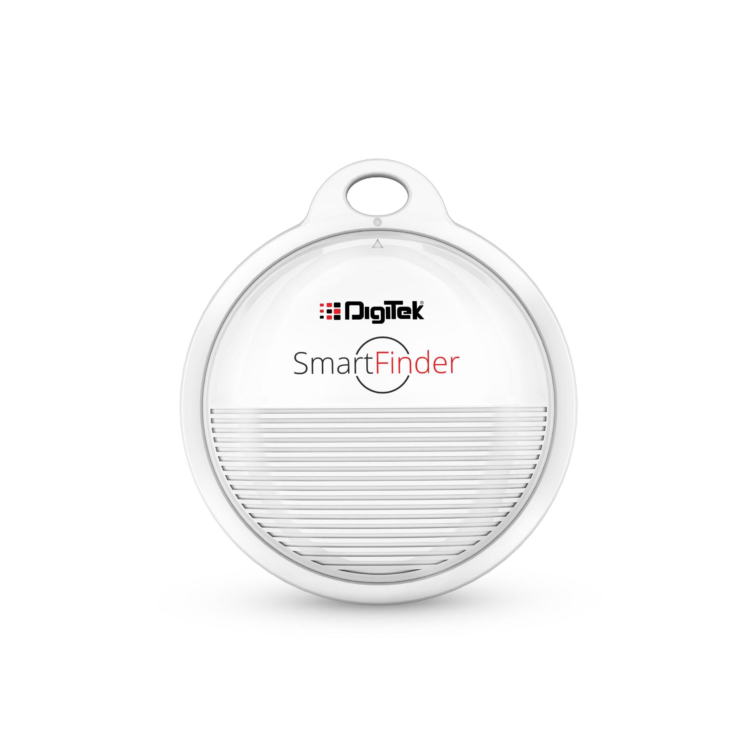 جهاز Digitek SmartFinder (DSF 002) اللاسلكي بتقنية البلوتوث لتتبع أجهزة الإنذار ضد الفقدان والسرقة، يعمل مع أجهزة iOS.