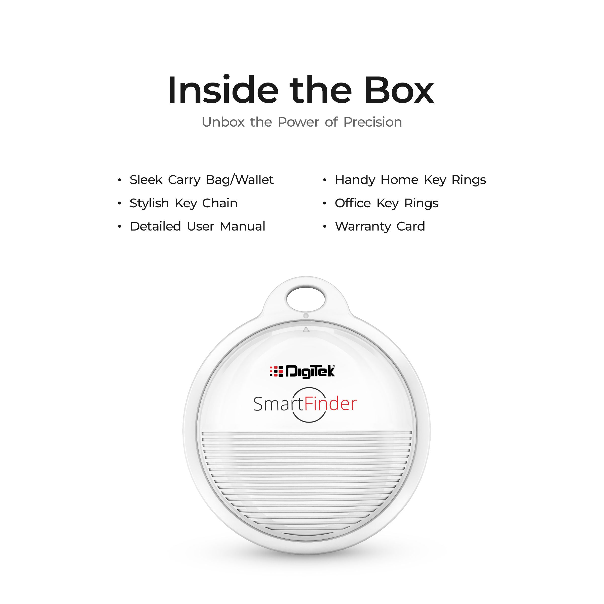 Digitek SmartFinder (DSF 002) Wireless Bluetooth Anti-Lost Anti-Theft Alarm Device Tracker Work with iOS Devices.