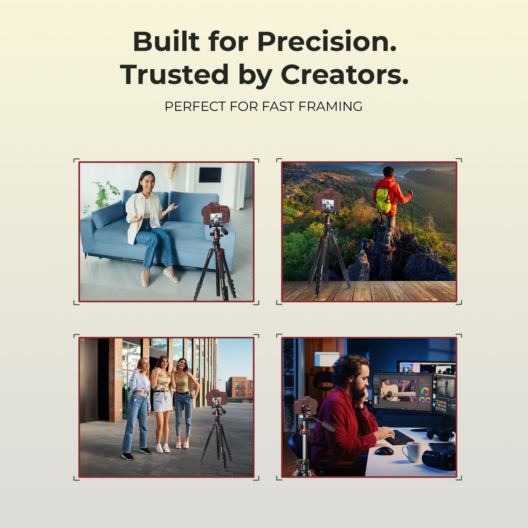 حامل ثلاثي القوائم متعدد الزوايا للكاميرات الرقمية (DTR 530 BH) مع رأس كروي، ونظام تحرير سريع، وأرجل مكونة من 5 أقسام، وحمولة 5 كجم، وارتفاع أقصى 5.44 قدم، مثالي للتصوير الماكرو، والتصوير البانورامي، والتصوير الفوتوغرافي والفيديو من زاوية منخفضة.