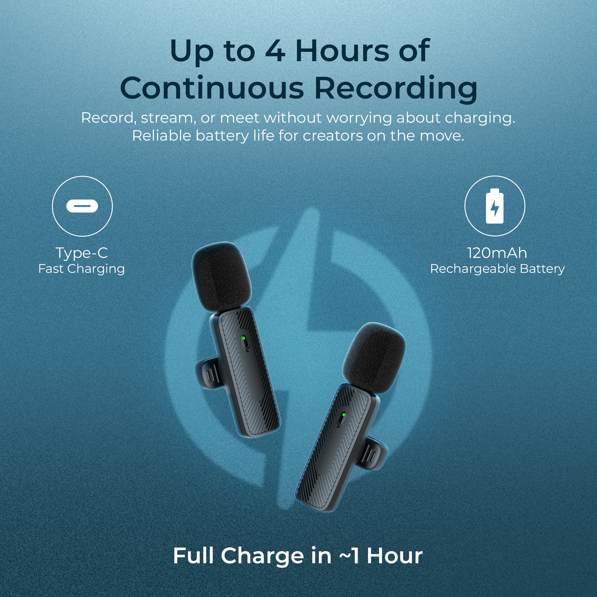 جهاز استقبال Digitek (DWM-009 PRO) بتردد 2.4 جيجاهرتز مزود بموصل Lightning وميكروفونين مزدوجين، متوافق مع سلسلة هواتف iPhone X/11/12/13/14