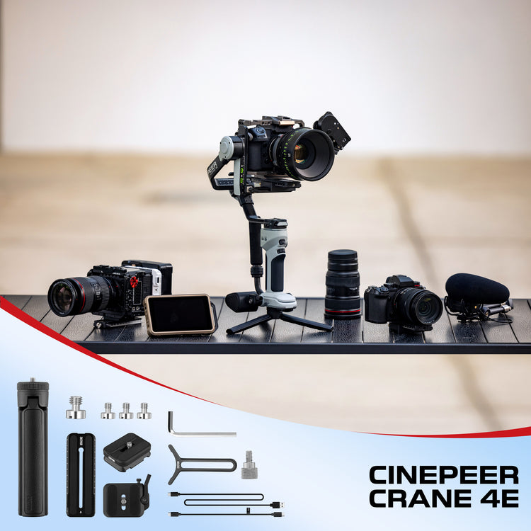 ZHIYUN CINEPEER CRANE 4E جيمبال