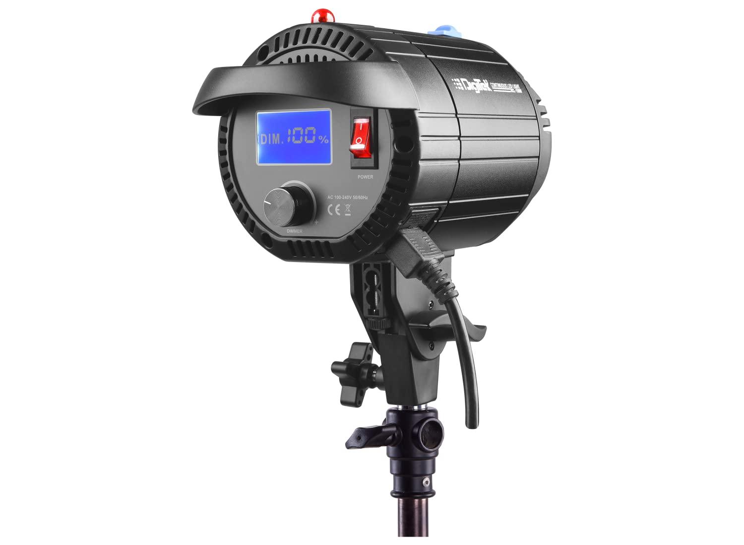 Digitek (DCL-150W Combo) Continuous LED Photo/Video Light with 18 cm Reflector Suitable for All Kinds of Small Production Photography / Power Saving & Environment Protection - Digitek