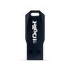 محرك أقراص فلاش USB 3.2 عالي السرعة من ديجيتك (Dud 3.2P 128GB)، سهل الاستخدام، مقاوم للأشعة السينية والمجالات المغناطيسية، هيكل بلاستيكي متين - متوافق مع أنظمة التشغيل ويندوز وماك 