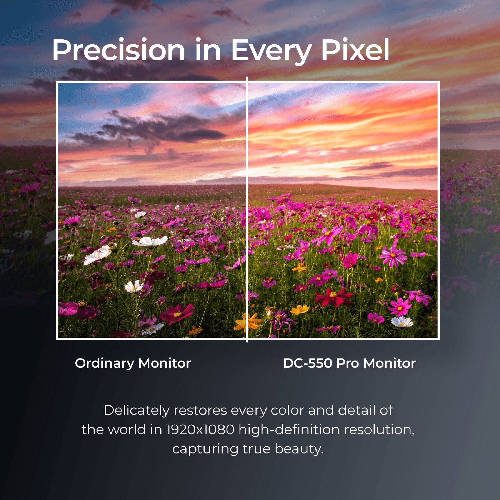 VILTROX DC-550 Pro Professional 1200nit 5.5" LCD Monitor, HD Wide View Angle Director Monitor for Photography Studio Video TV Production (VILTROX DC-550 Pro) - Digitek