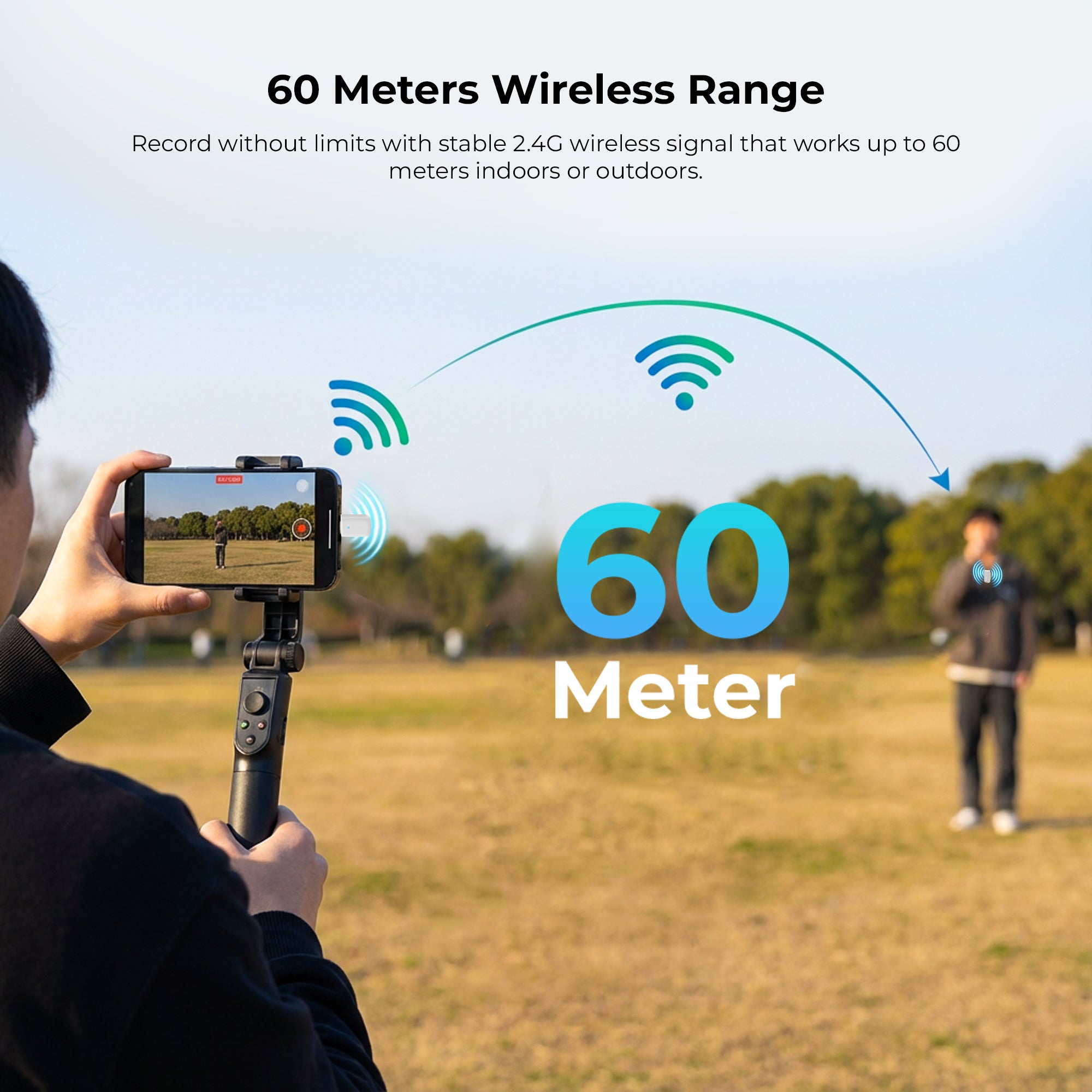 نظام ميكروفون لاسلكي Digitek (DWM 123) 2 في 1 مع علبة شحن ومشبك طوق مغناطيسي، وجهاز استقبال من النوع C لأجهزة iPhone 15 وما فوق، وهواتف Android، ومدى 60 مترًا، وميكروفون مدمج، للمبدعين ومدوني الفيديو (أبيض)