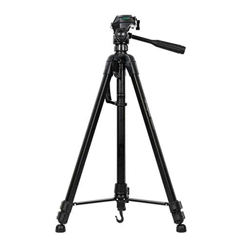 Digitek (DTR-550LT) (65 Inch) Lightweight Tripod (Maximum Load up to 5kg), 5.57 Feet Tall for Digital SLR & Video Cameras, Made Aluminium Material - Digitek