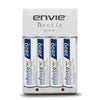 ENVIE (ECR20+AA2800 4PL) Charger for AA & AAA Rechargeable Batteries